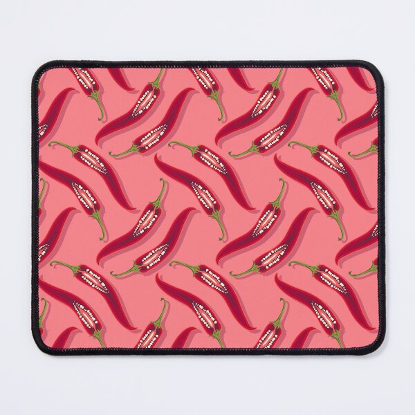 Item preview, Hot pepper, imitation mesh, Pink background designed and sold by Alex  Blud.