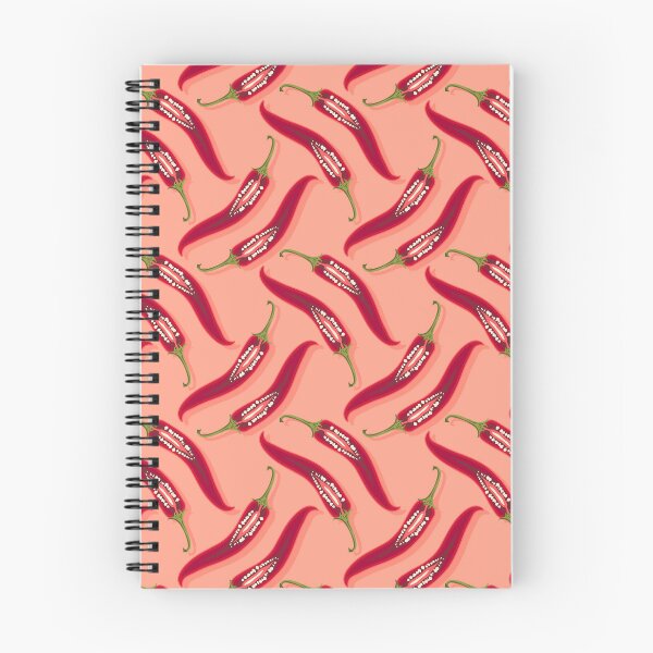 Item preview, Hot pepper, imitation mesh, Coral background designed and sold by Alex  Blud.