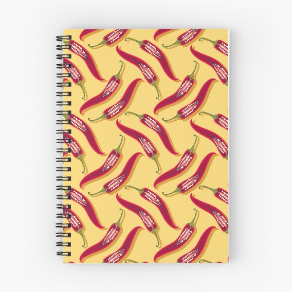 Item preview, Hot pepper, imitation mesh, Yellow background designed and sold by Alex  Blud.