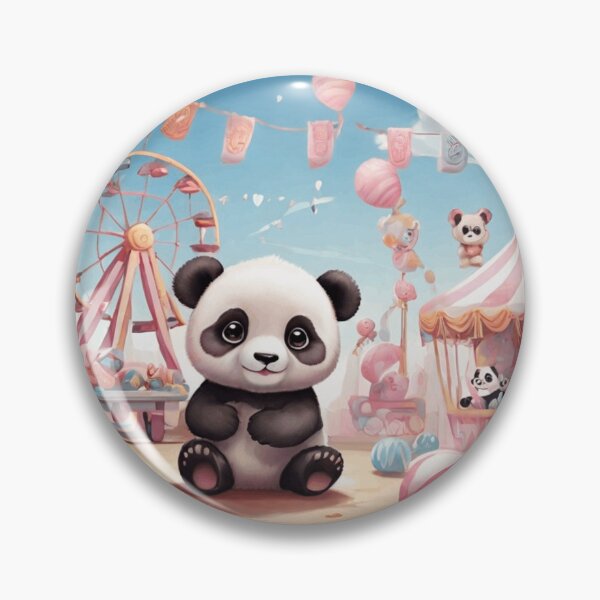Artikelvorschau, Panda auf dem Jahrmarkt entworfen und verkauft von Pawsandco.
