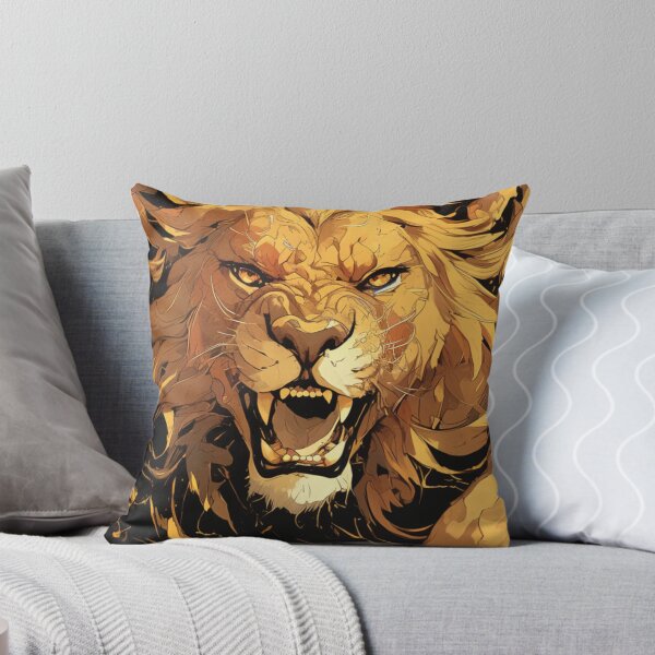 Item preview, Lion, Angry lion, Beautiful lion designed and sold by PatternFly.