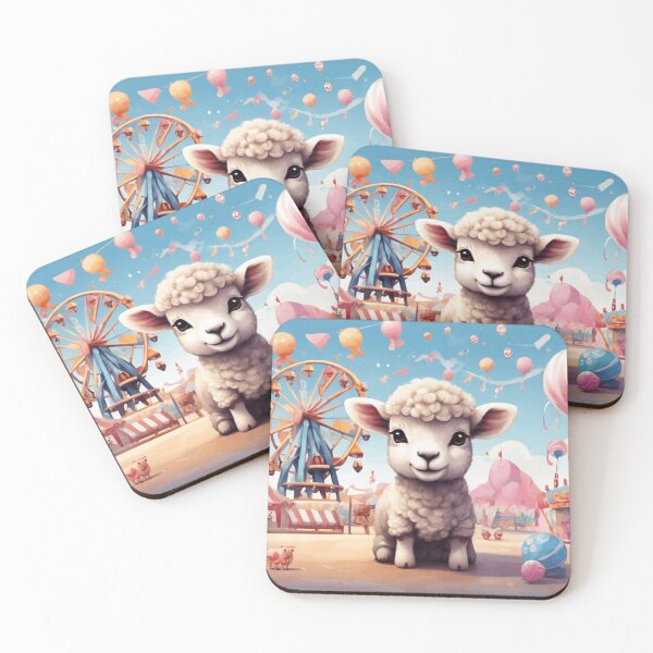 Item preview, Sheep at the Fairground designed and sold by Pawsandco.