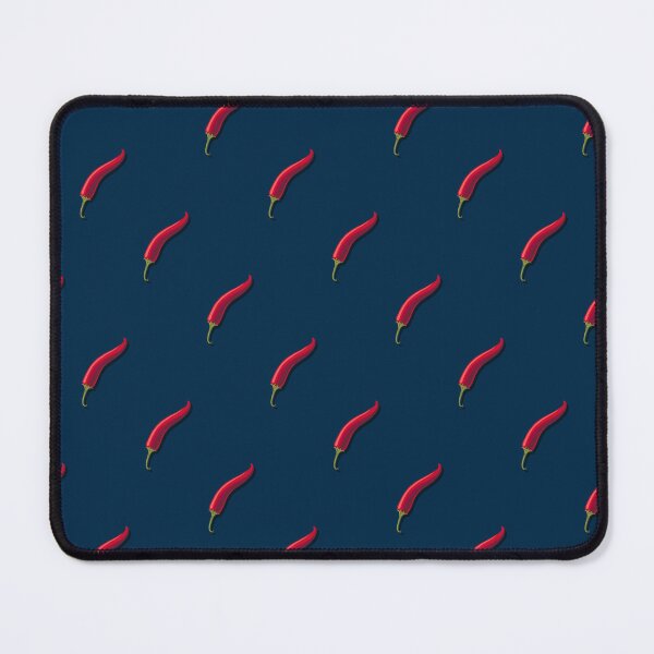 Item preview, Hot pepper, small diagonal direction, Dark blue background designed and sold by Alex  Blud.