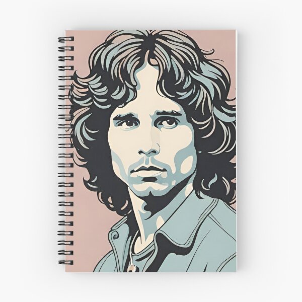 Item preview, Colorful Jim Morrison Artwork | TheAmericanPoet designed and sold by TheAmericanPoet.