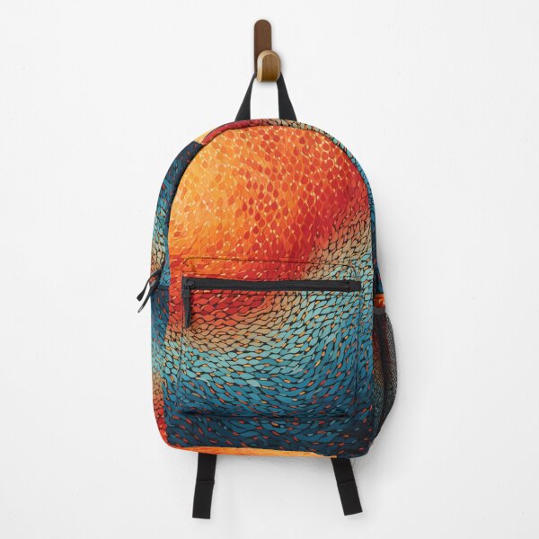 Item preview, Aboriginal Inspired Dot Art - Fire And Ice Collision designed and sold by GrinGalore.