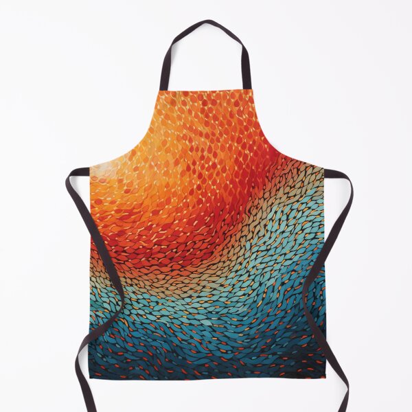 Item preview, Aboriginal Inspired Dot Art - Fire And Ice Collision designed and sold by GrinGalore.