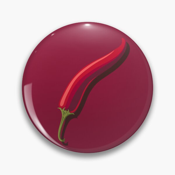 Item preview, Hot pepper, small diagonal direction, Red background designed and sold by Alex  Blud.