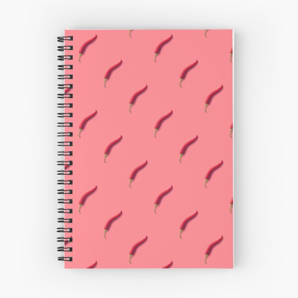 Item preview, Hot pepper, small diagonal direction, Pink background designed and sold by Alex  Blud.