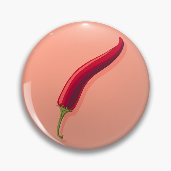 Item preview, Hot pepper, small diagonal direction, Coral background designed and sold by Alex  Blud.