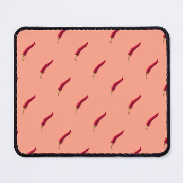 Item preview, Hot pepper, small diagonal direction, Coral background designed and sold by Alex Blud.