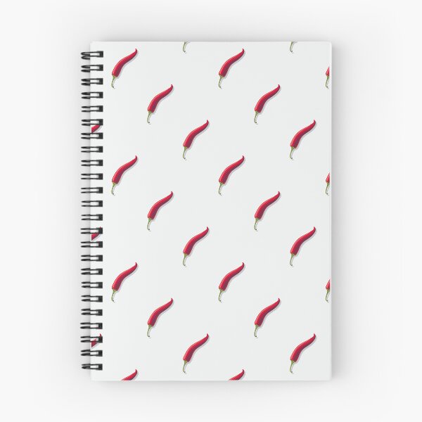 Item preview, Hot pepper, small diagonal direction, White background designed and sold by Alex  Blud.