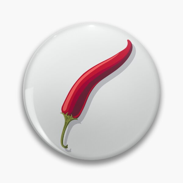 Item preview, Hot pepper, small diagonal direction, White background designed and sold by Alex  Blud.