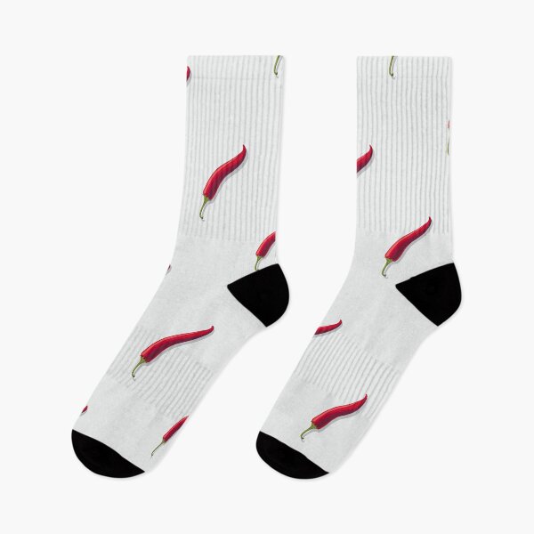 Item preview, Hot pepper, small diagonal direction, White background designed and sold by Alex  Blud.