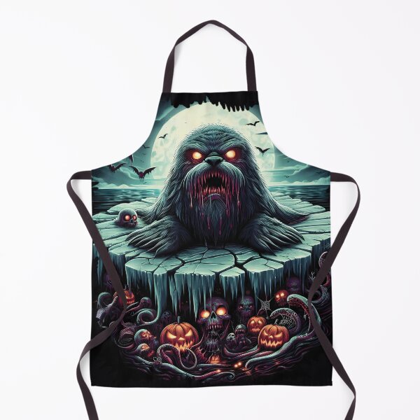 Item preview, Menacing Bearded Seal - Gothic Halloween Fantasy designed and sold by EcoArtShop.