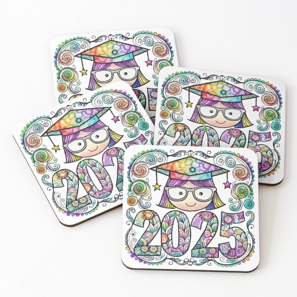 Item preview, Senior 2025 Girl – Trendy Graduation Apparel & Accessories for High School Seniors designed and sold by Colorful-Garden.