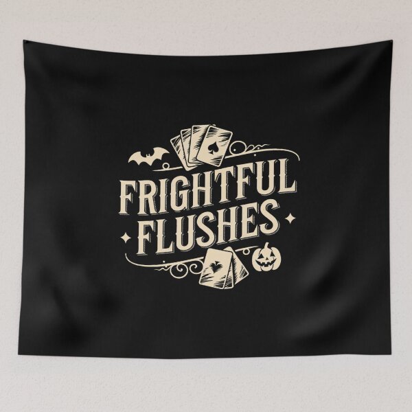 Item preview, Halloween Poker - Frightful Flushes designed and sold by GRABAPSHOP.