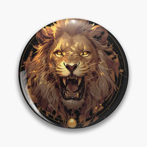Item preview, Lion, Angry lion, Beautiful lion designed and sold by PatternFly.