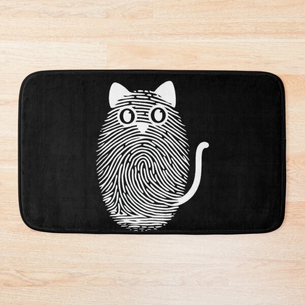 Item preview, DNA-Inspired Fingerprint Cat Design for Unique Art and Pet Lovers designed and sold by love3617.