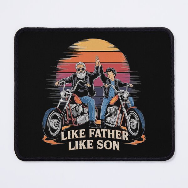 Item preview, Like Father Like Son Biker Adventure Design designed and sold by love3617.