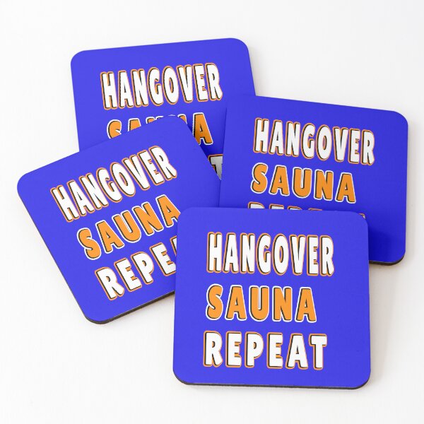 Item preview, Hangover sauna repeat | hilarious design for sauna enjoyers designed and sold by clewzo.