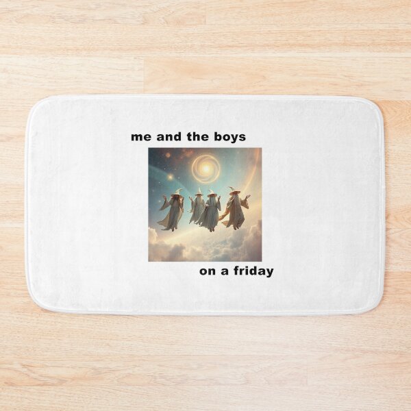 Item preview, Meme wizard, me and the boys on a friday designed and sold by granitvit.