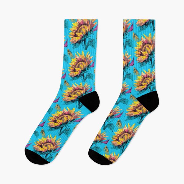 Item preview,  Composition Highlights the Sunflower Large, Expressive Petals, Bursting with a Kaleidoscope of Colors such as Bright Yellows, Deep Oranges, and Rich Browns designed and sold by macadolie.
