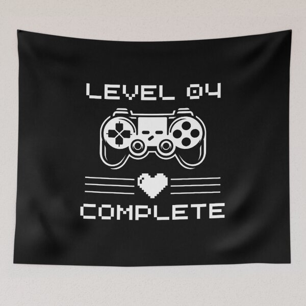 Item preview, Level 4 Complete – 4th Wedding Anniversary Gift  designed and sold by Pixie-agenca.