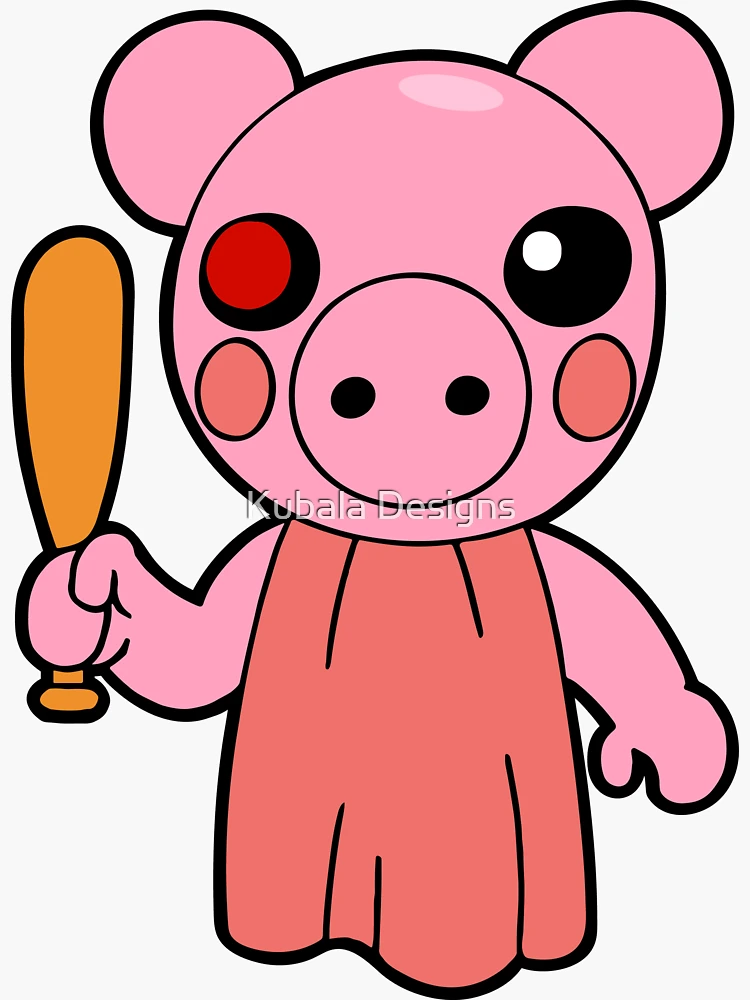 Roblox Piggy Character Funny Gamer Design