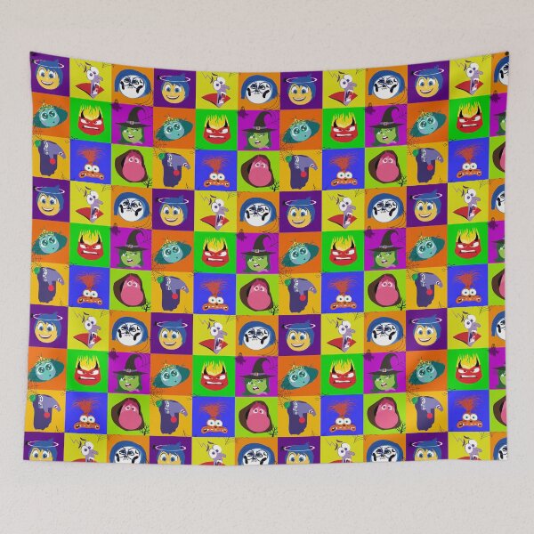 Item preview, Inside Out 2 Character Faces Halloween Special!!! designed and sold by ceilrstt.