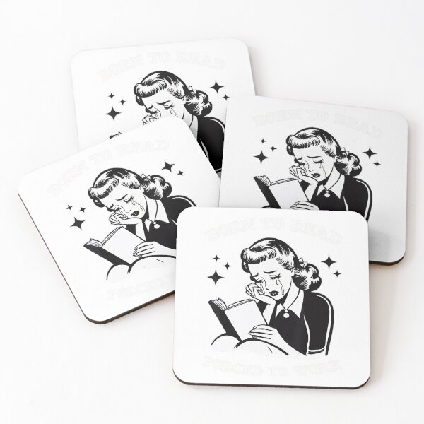 Item preview, Born To Read Forced To Work Bookish Book Addict Book Lover designed and sold by LoveMingle.