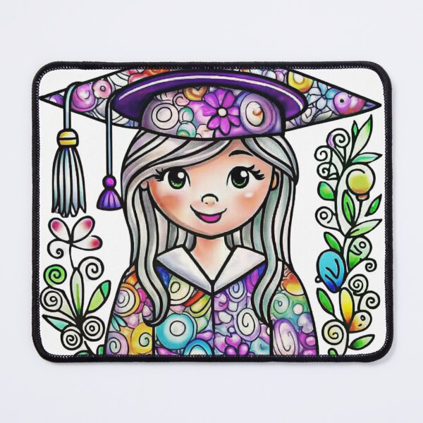 Item preview, Senior 2025 Girl – Trendy Graduation Apparel & Accessories for High School Seniors designed and sold by Colorful-Garden.
