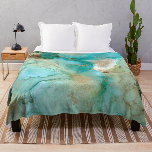 Item preview, Alcohol Ink 'Mermaid' designed and sold by STEPHANIE BELLO.