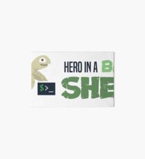 Hero In A Bash Shell! Art Board