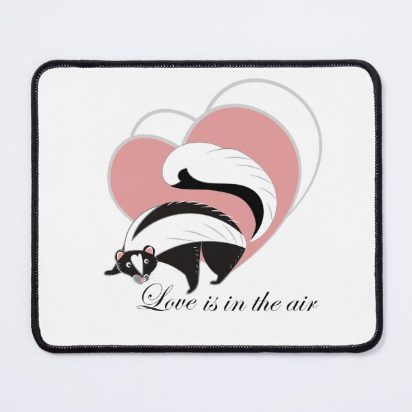 Item preview, Love is in the skunk designed and sold by belettelepink.