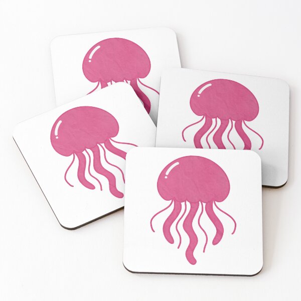Item preview, Pink jellyfish cute sea animal cartoon and jellyfish sticker designed and sold by Anngozza2.