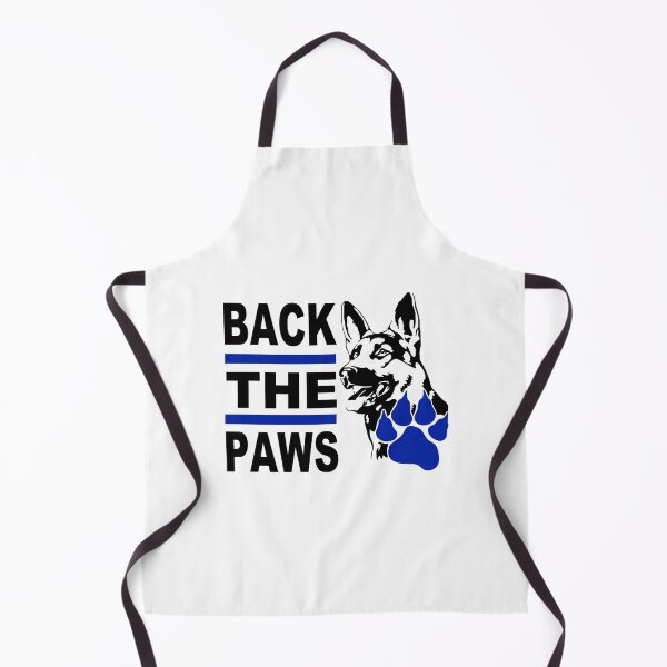 Item preview, Back The Paws; Police Dog; designed and sold by StickerApe.