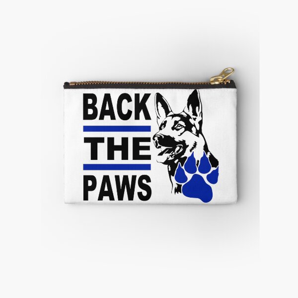 Item preview, Back The Paws; Police Dog; designed and sold by StickerApe.