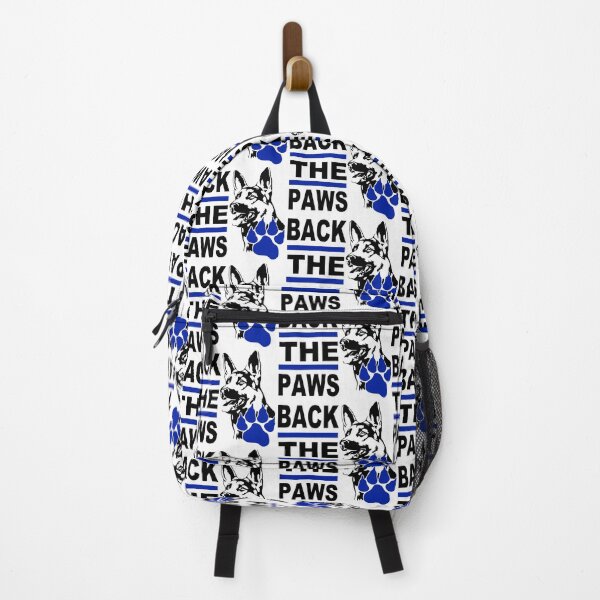 Item preview, Back The Paws; Police Dog; designed and sold by StickerApe.