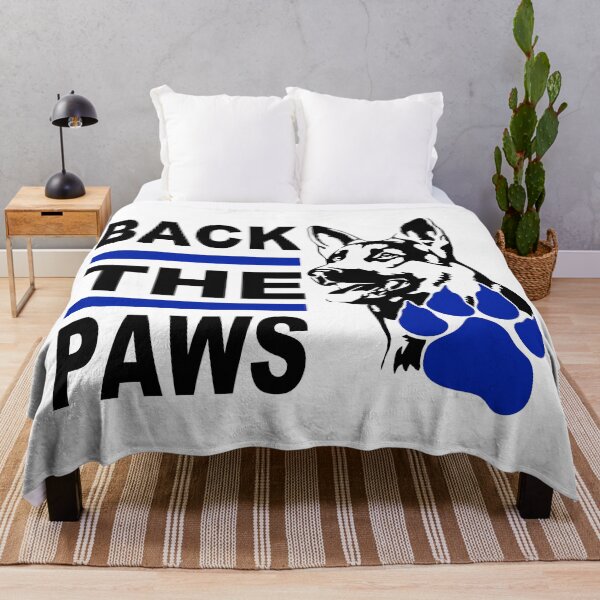 Item preview, Back The Paws; Police Dog; designed and sold by StickerApe.