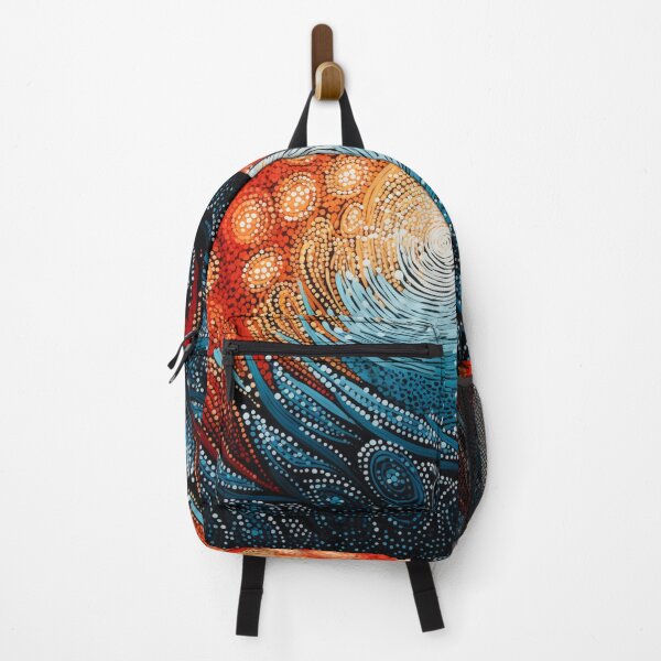 Item preview, Aboriginal Inspired Dot Art - From Frozen To Flame designed and sold by GrinGalore.