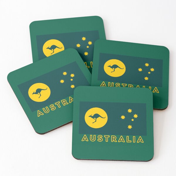 Item preview, Australia Kangaroo Sun Flag. 2024 with title Australia.  designed and sold by Kangaroo Sun.