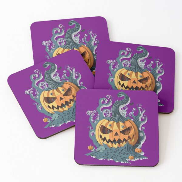 Item preview, Colorful spooky pumpkin, straight out of a horror movie designed and sold by Boogeyman Bill.