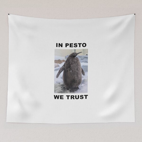 Item preview, In pesto the penguin we trust designed and sold by granitvit.