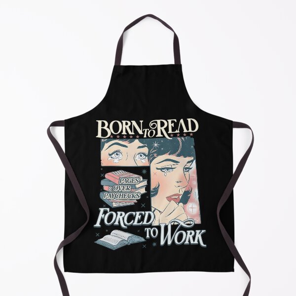 Item preview, Born To Read Forced To Work Bookworm Librarian Bookish designed and sold by LoveMingle.