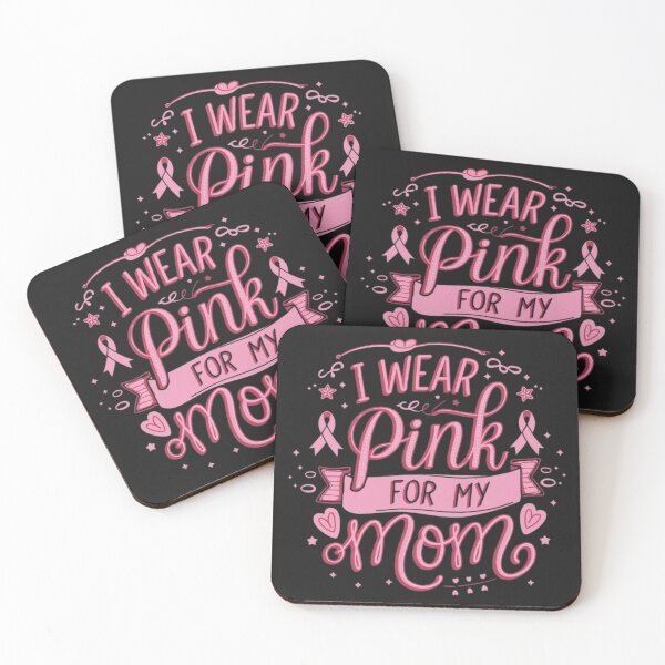 Item preview, I Wear Pink for My Mom: Breast Cancer Awareness Tribute designed and sold by SztylishDesigns.