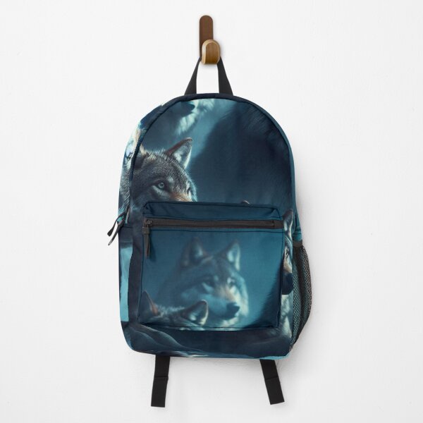 Item preview, Wolf Clan with Blue Moonlight howl gray wolf designed and sold by Yas_oma.
