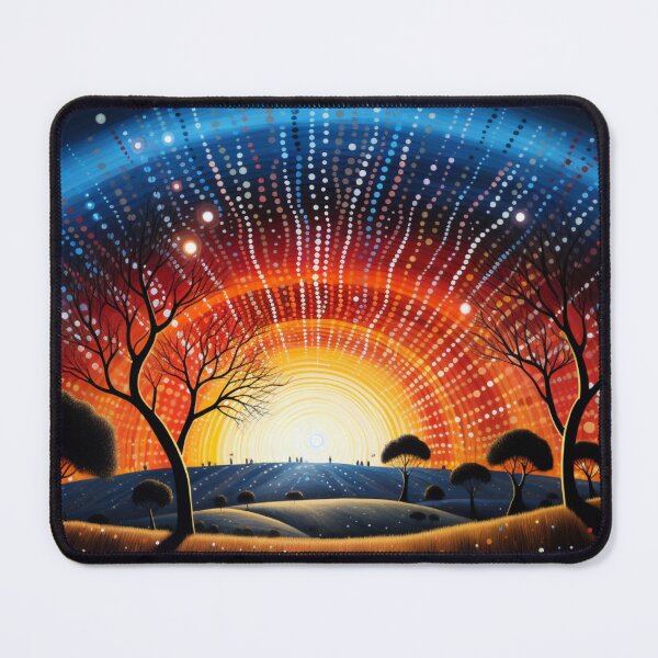 Item preview, Aboriginal Inspired Dot Art - Happiness Of Dawn designed and sold by GrinGalore.