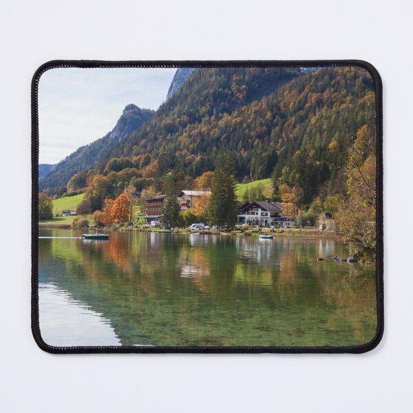 Item preview, Reiteralpe with Mühlsturzhorn and houses at Hintersee in autumn, Ramsau designed and sold by Torsten  Krüger.