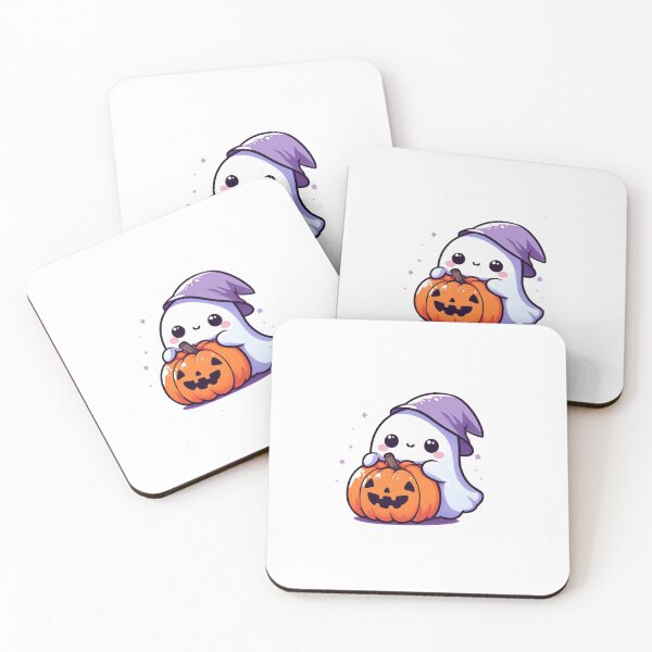Item preview, Halloween Chibi Sticker Ghost designed and sold by joaomonteiroART.