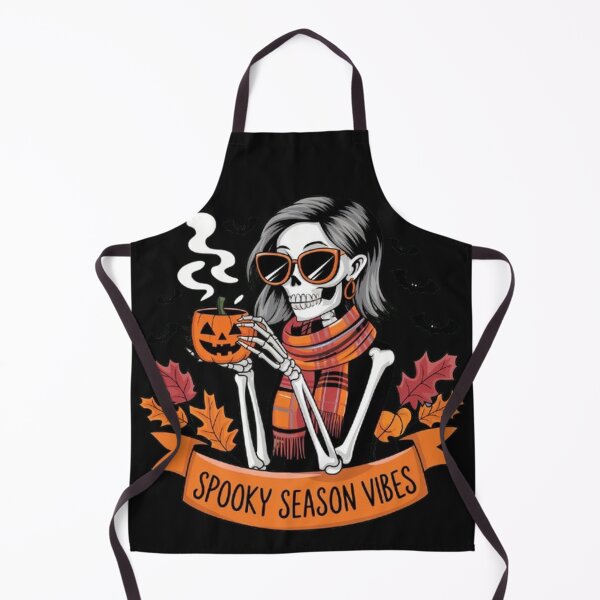 Item preview, Spooky Season Vibes: Chic Skeleton Woman with Fall Flair designed and sold by SztylishDesigns.
